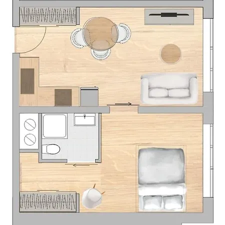 Apartment Haerz, Berglodge 08, Neu *